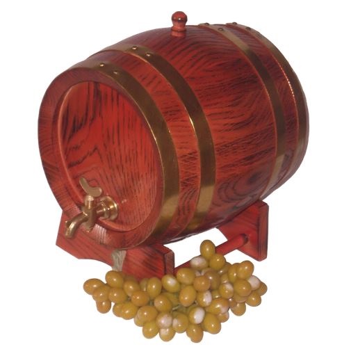 Small barrel with small brass spigot
