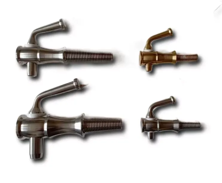 Robinet de fût en inox alimentaire pour fûts en chêne